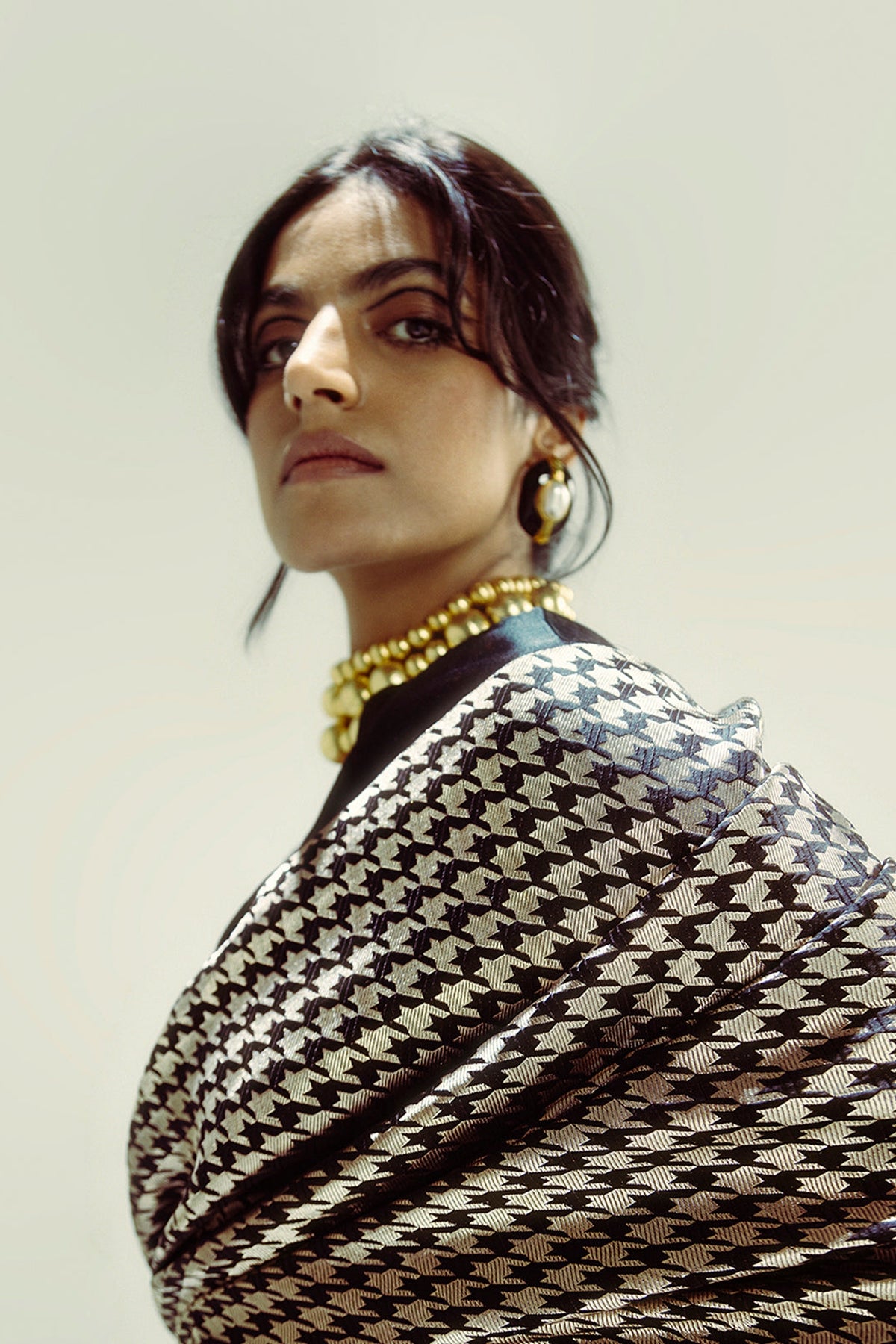 The Gold Snitch Saree