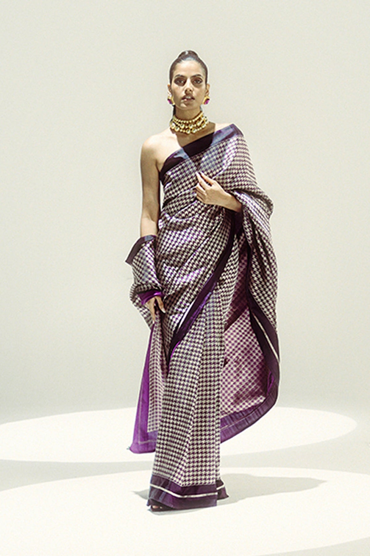 The Midnight Fuzz Saree