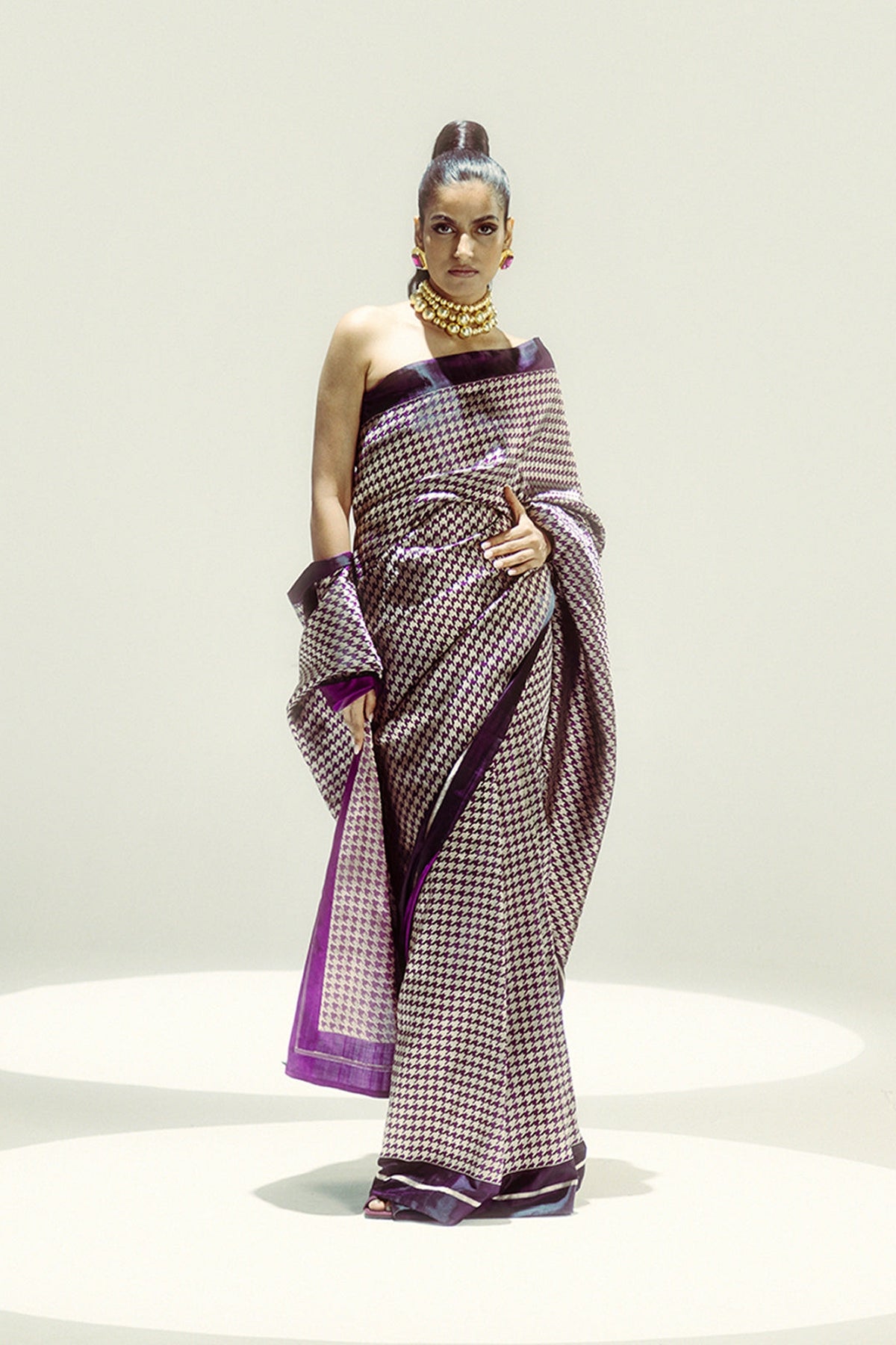 The Midnight Fuzz Saree