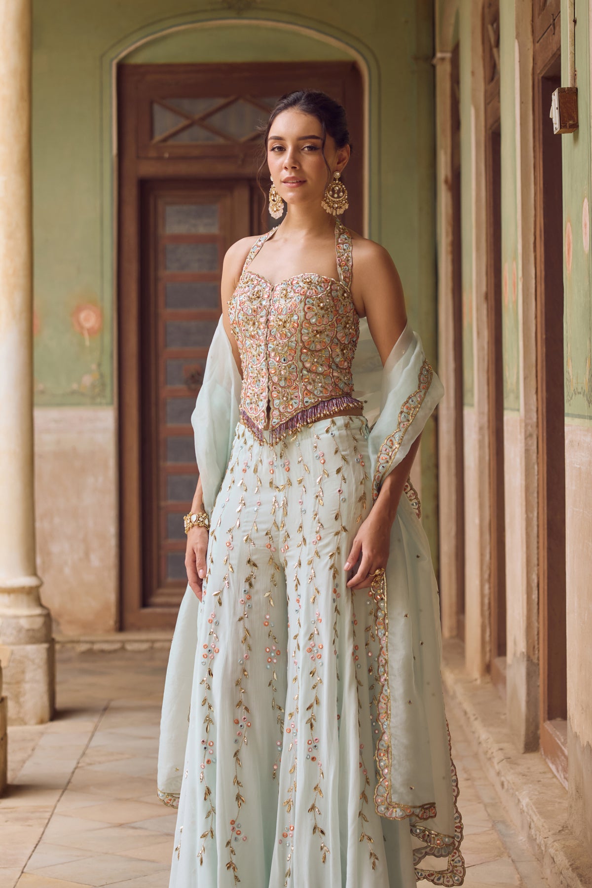Zara Sharara Set