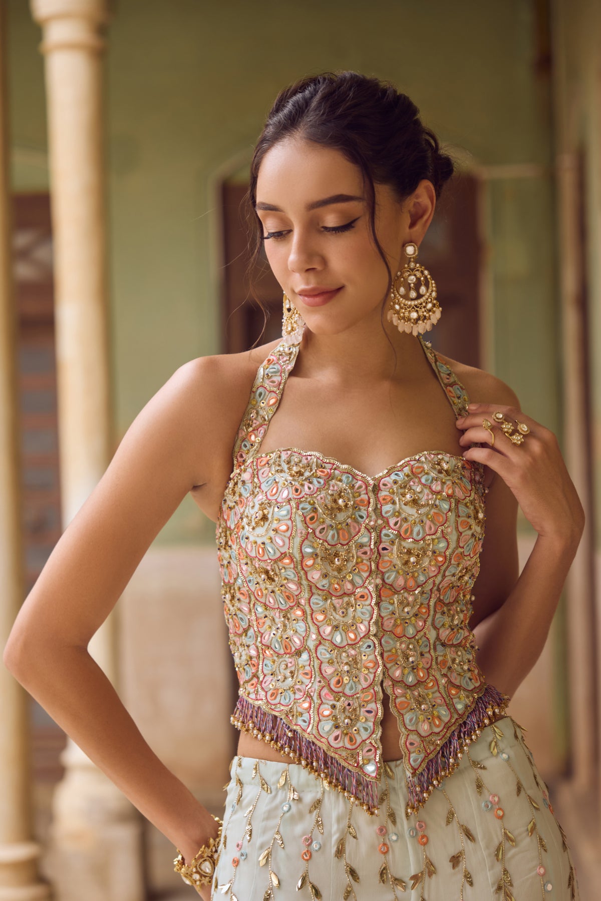 Zara Sharara Set
