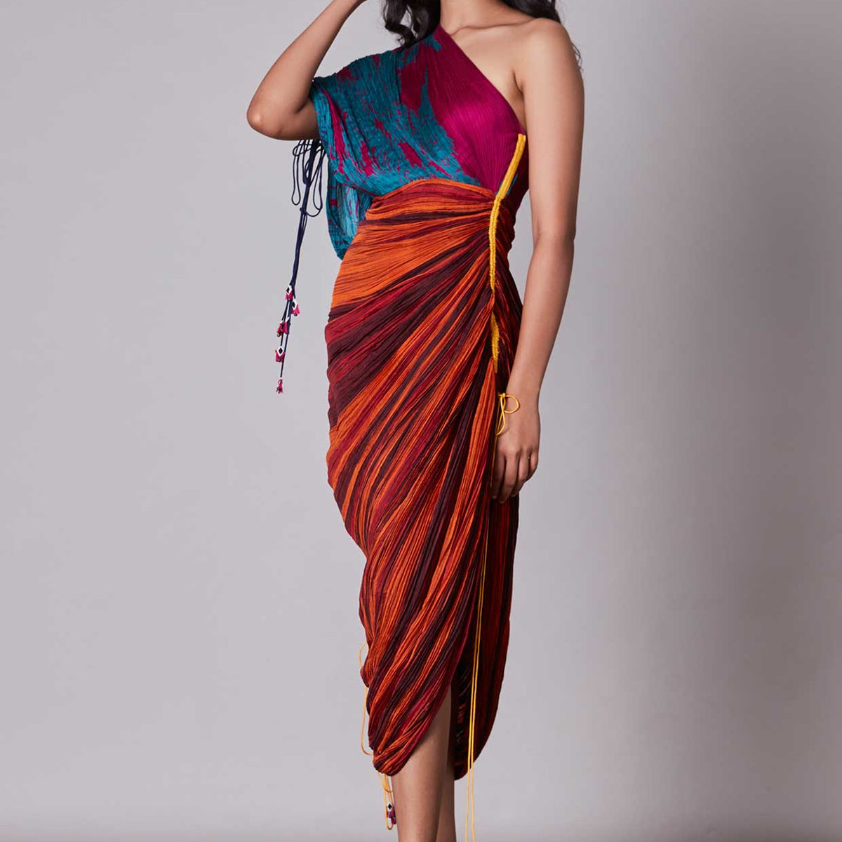SK Sari Dress AW21170 4