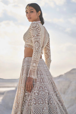 Nude Cream Dori Lehenga Set – Studio East6