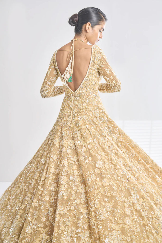 Golden jacket for gown online