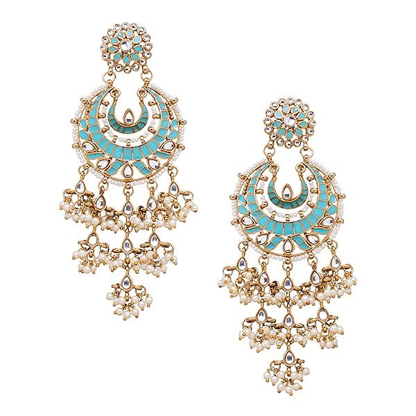 Suha Earrings in Turquoise