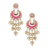 Suha Earrings in Pink