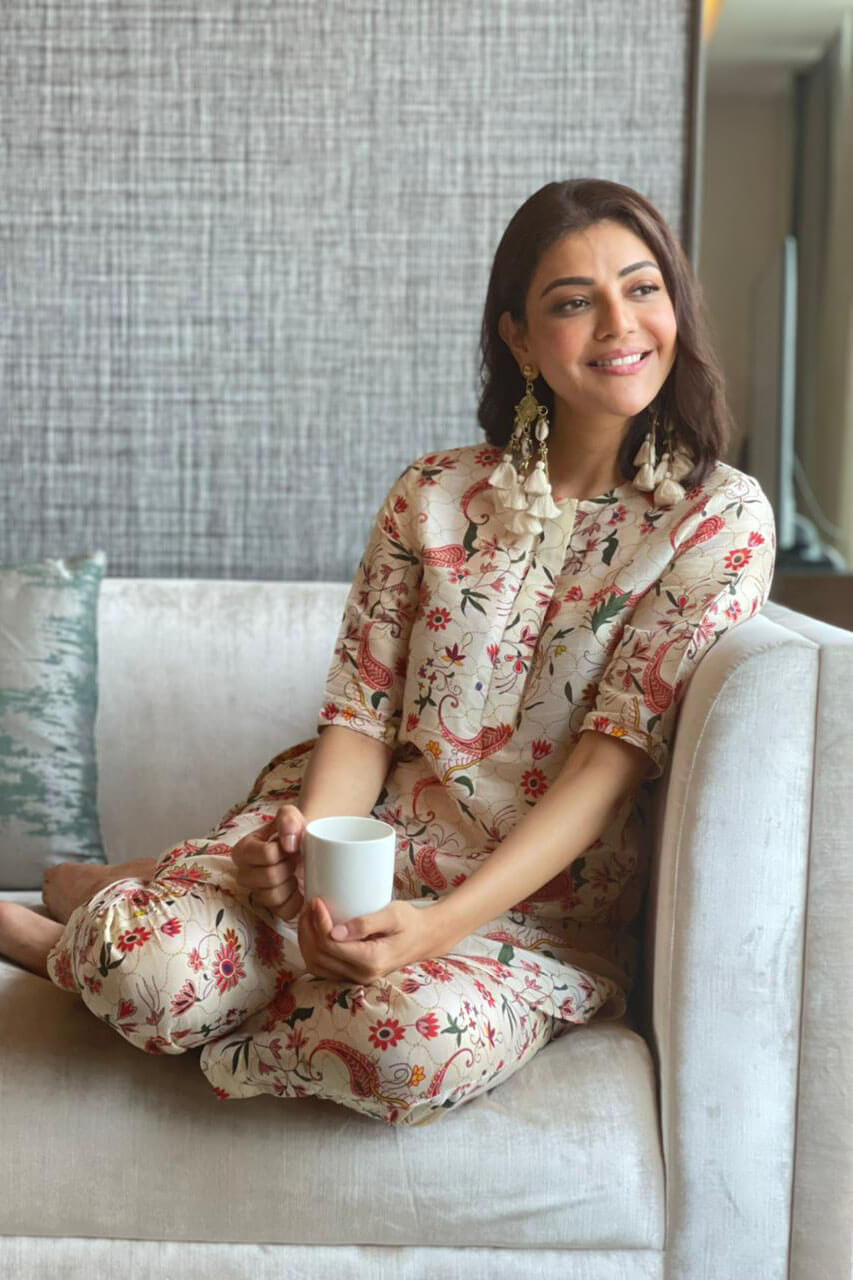 Linen Floral Coord Set