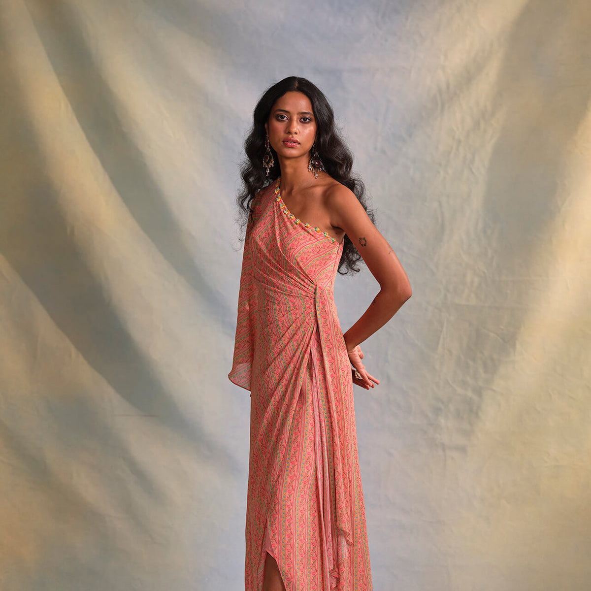 lily draped mini dress Lily Draped Dress