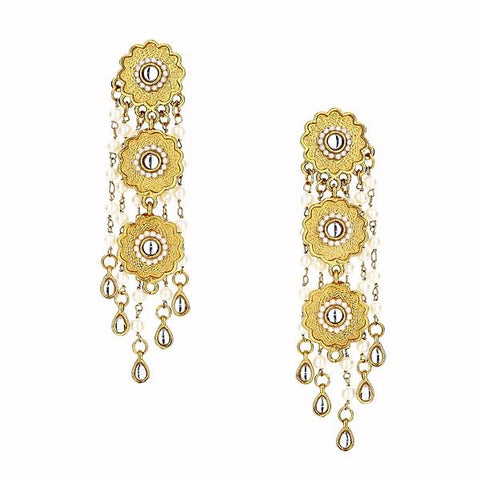 Kyra Earrings in Gold