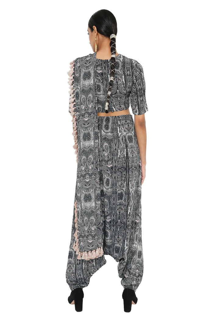 Gulnaz Dhoti Drape Set